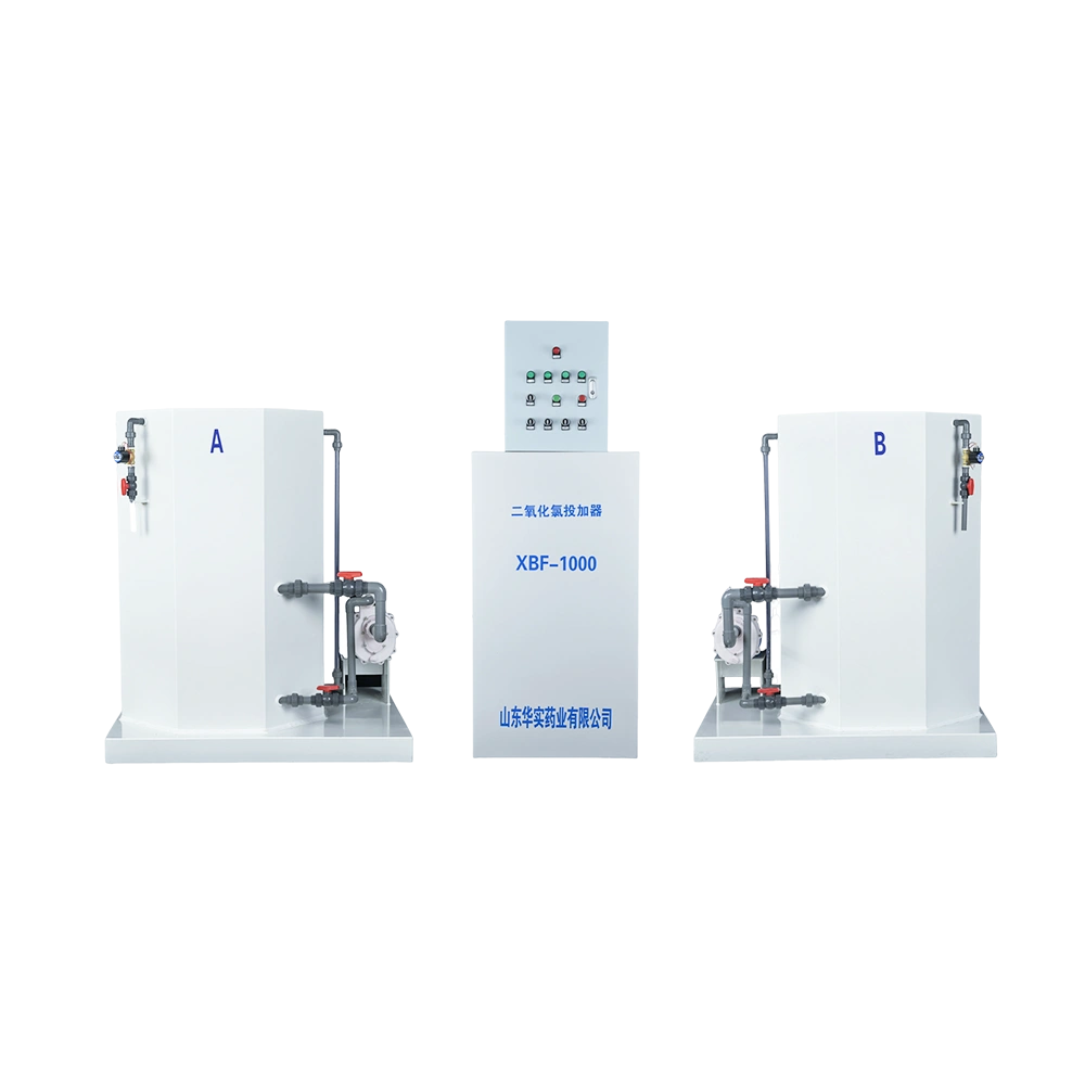 Chlorine Dioxide Generator Dosing Systems Unit XBF-1000 A/B pot ( Negative Pressure Ordinary Type )