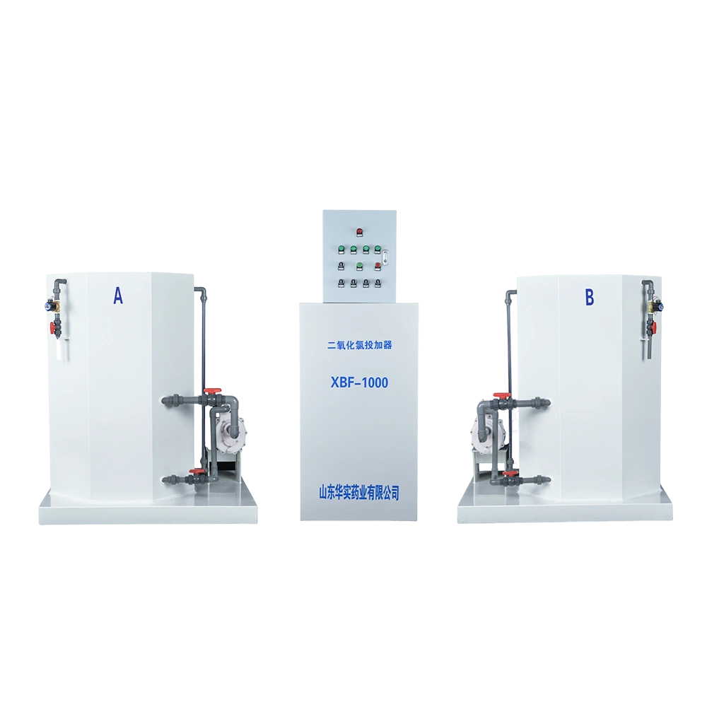Chlorine Dioxide Generator Dosing Systems Unit XBF-1000 A/B pot ( Positive Pressure Ordinary  Type )