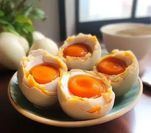 Application of chlorine dioxide in salted duck eggs