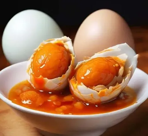 Application of chlorine dioxide in salted duck eggs