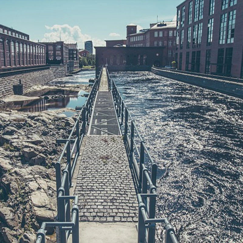 Application of chlorine dioxide in sewage treatment and disinfection