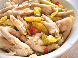 Upgraded Processing Technology for Pickled Chicken Feet: Scientific Application of Chlorine Dioxide Disinfection Technology