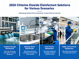 Solutions for chlorine dioxide disinfectants in various scenarios in 2026